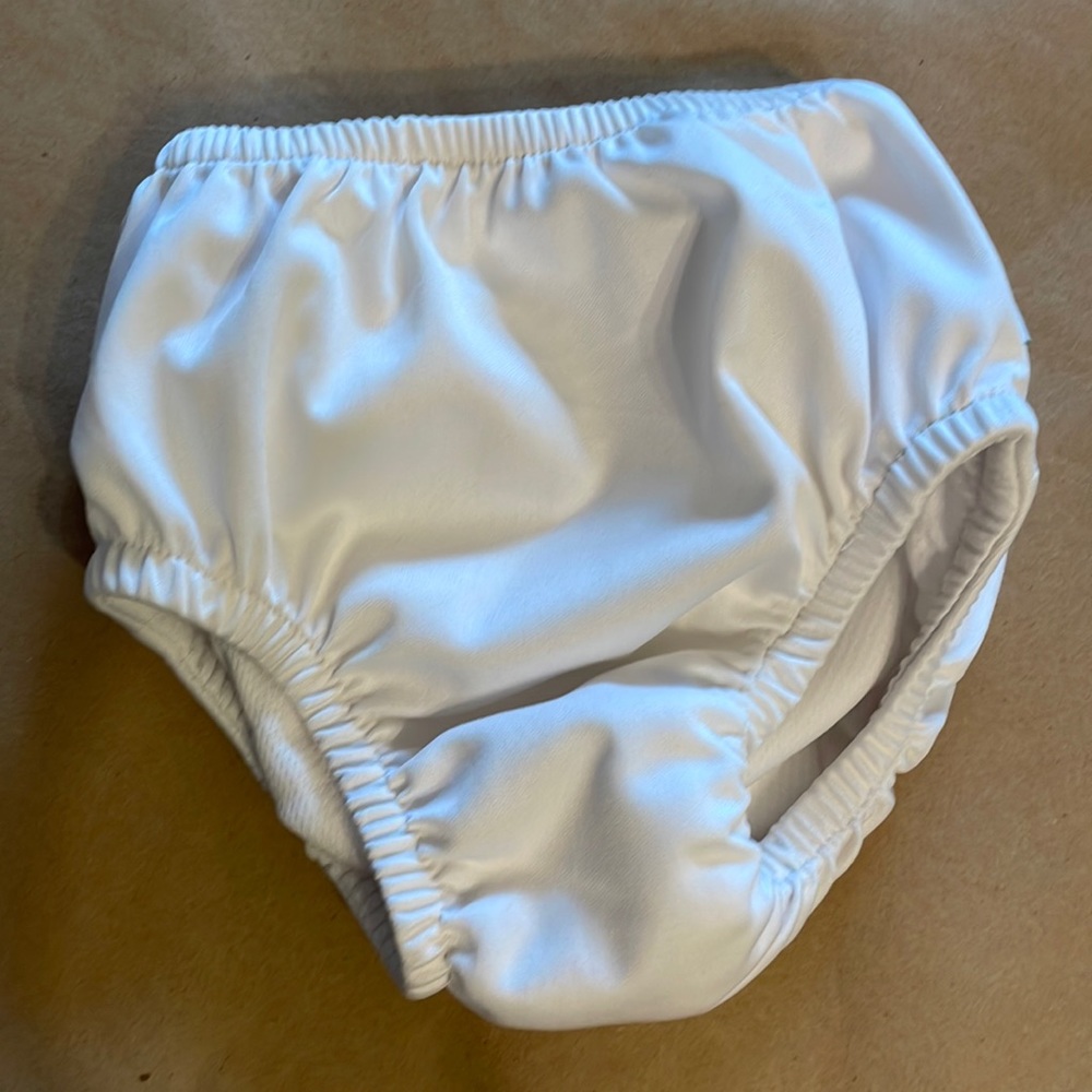 Green Sprouts Swim Diaper - White